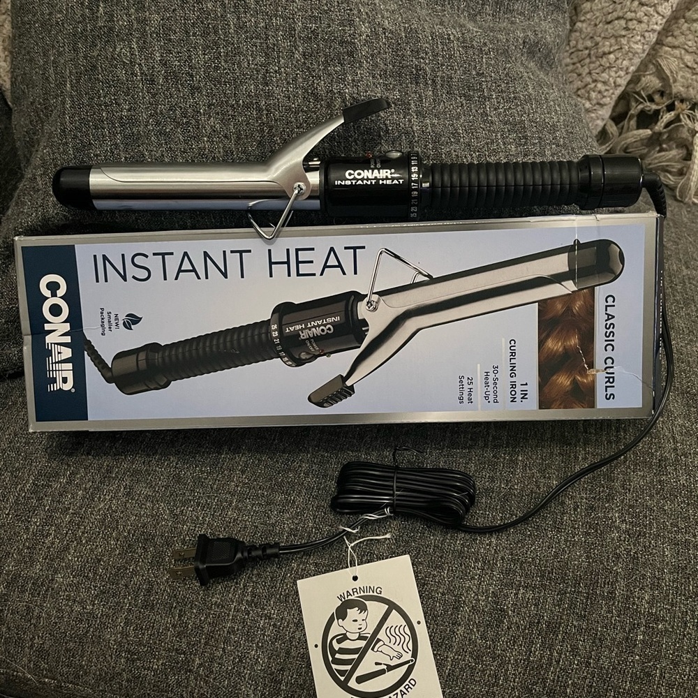 Conair Instant Heat 1-Inch Curling Iron